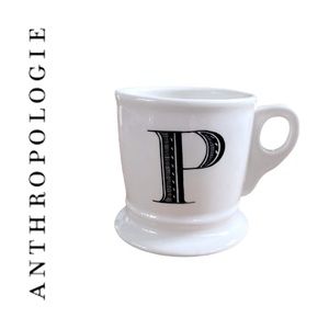 ANTHROPOLOGIE➕Monogram “P” Mug